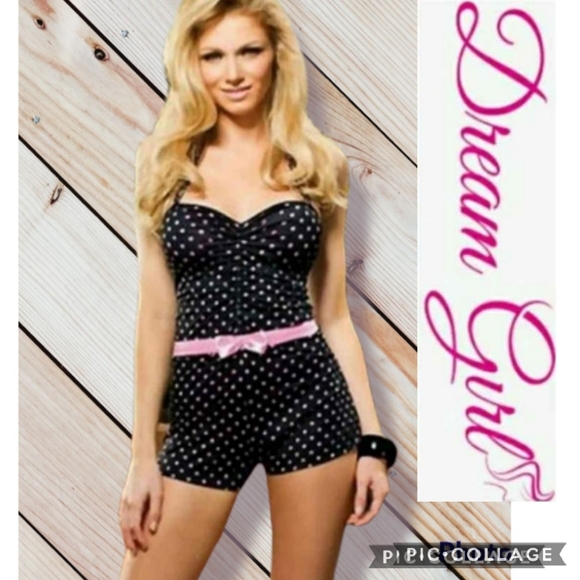 O/S Dreamgirl Retro Romper - Picture 2 of 10